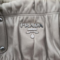 Gaufre Brown × Beige lambskin BN1702 105ギャザー ブラウン × ベージュ ラムスキン BN1702 105