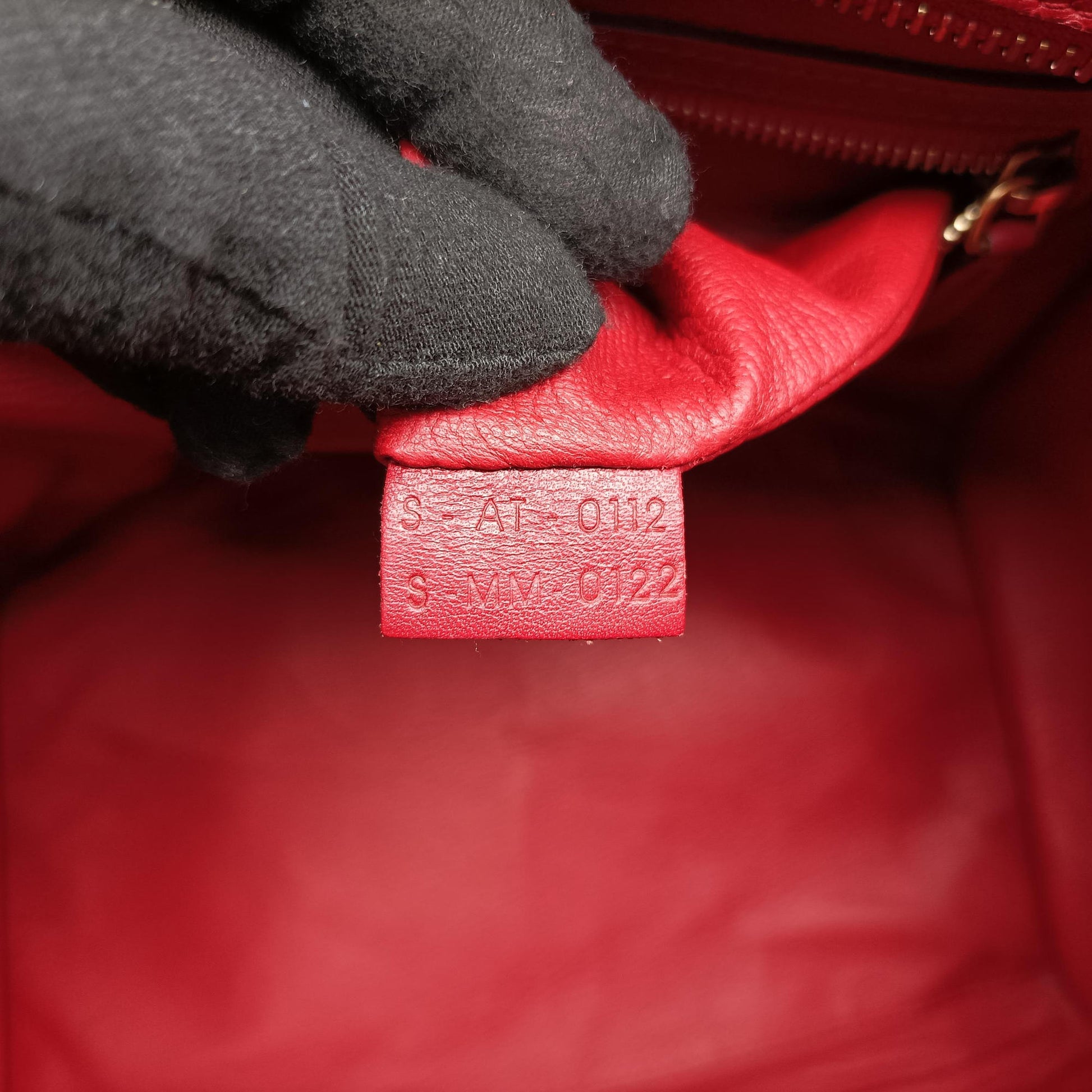Luggage Mini Shopper Red Leather S-AT-0112 S-MM-0122ラゲージミニショッパー レッド レザー S-AT-0112 S-MM-0122
