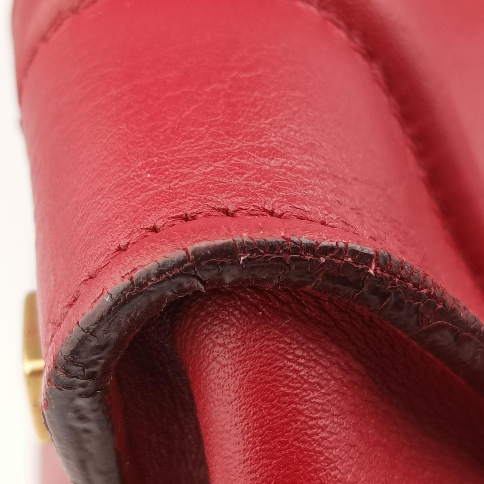 Luggage Mini Shopper Red Leather S-AT-0112 S-MM-0122ラゲージミニショッパー レッド レザー S-AT-0112 S-MM-0122