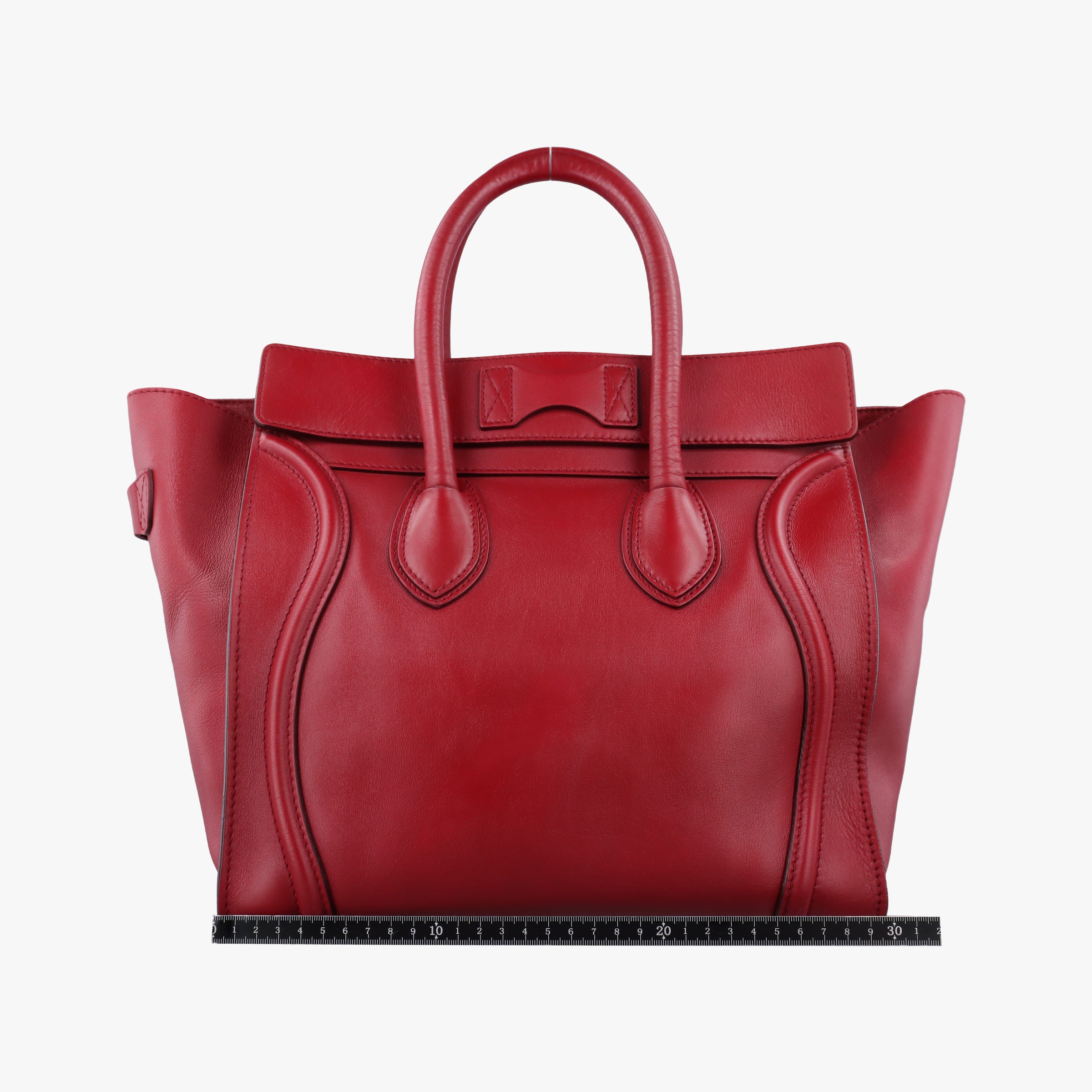 Luggage Mini Shopper Red Leather S-AT-0112 S-MM-0122ラゲージミニショッパー レッド レザー S-AT-0112 S-MM-0122