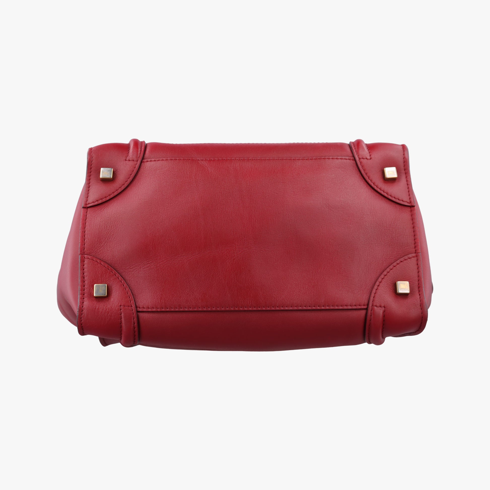 Luggage Mini Shopper Red Leather S-AT-0112 S-MM-0122ラゲージミニショッパー レッド レザー S-AT-0112 S-MM-0122