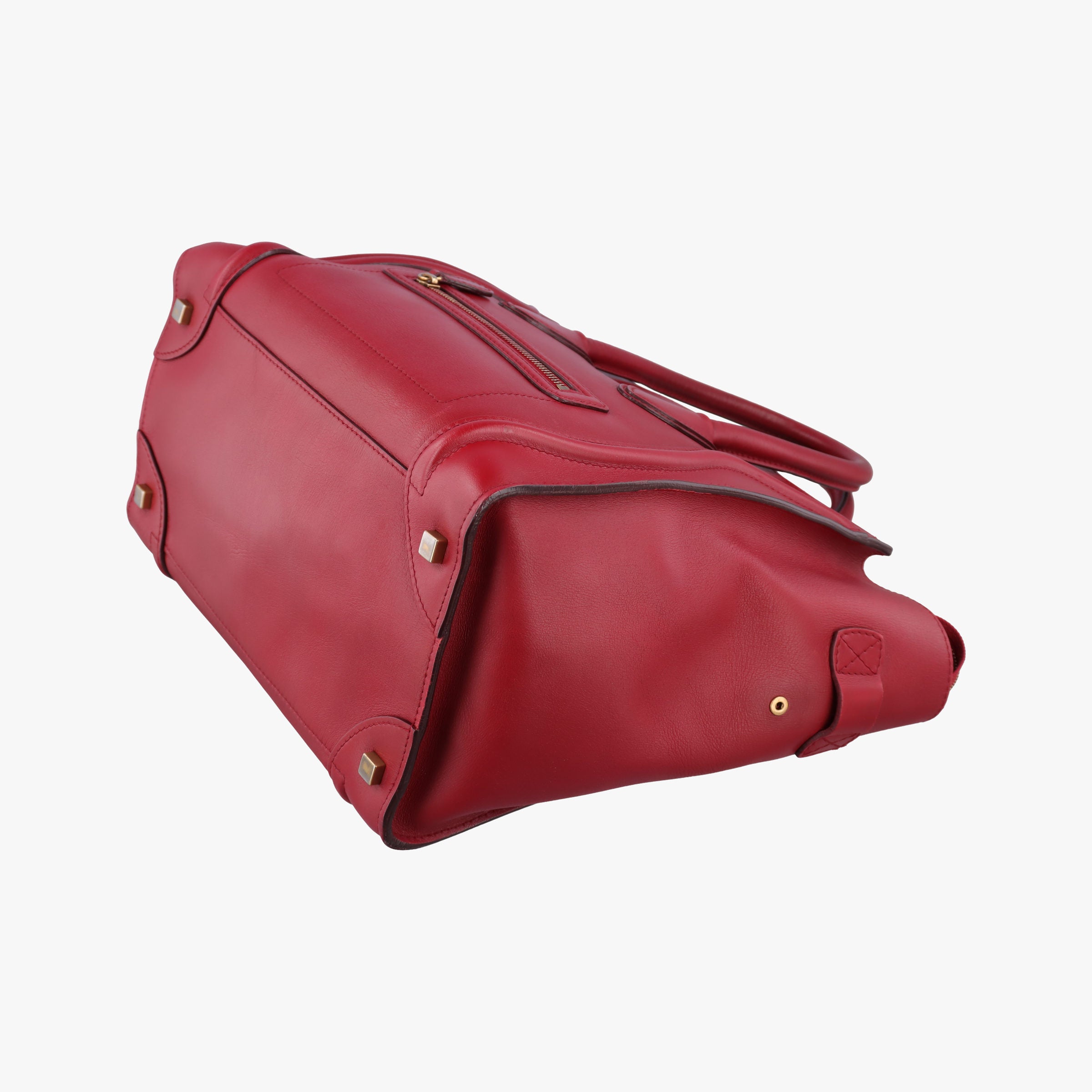Luggage Mini Shopper Red Leather S-AT-0112 S-MM-0122ラゲージミニショッパー レッド レザー S-AT-0112 S-MM-0122