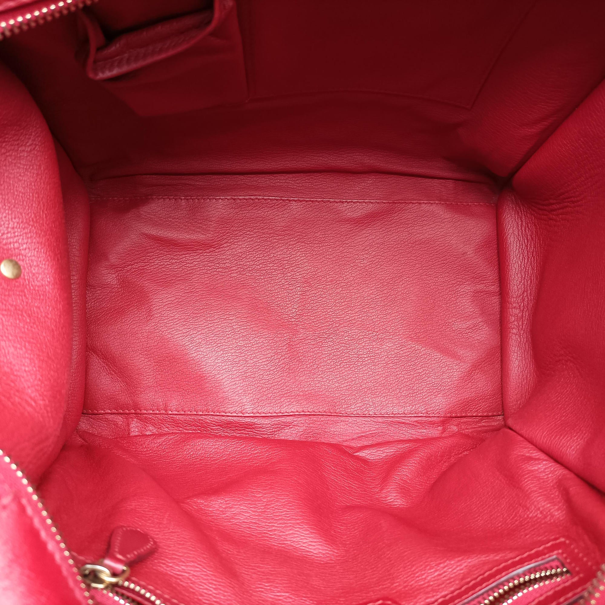 Luggage Mini Shopper Red Leather S-AT-0112 S-MM-0122ラゲージミニショッパー レッド レザー S-AT-0112 S-MM-0122