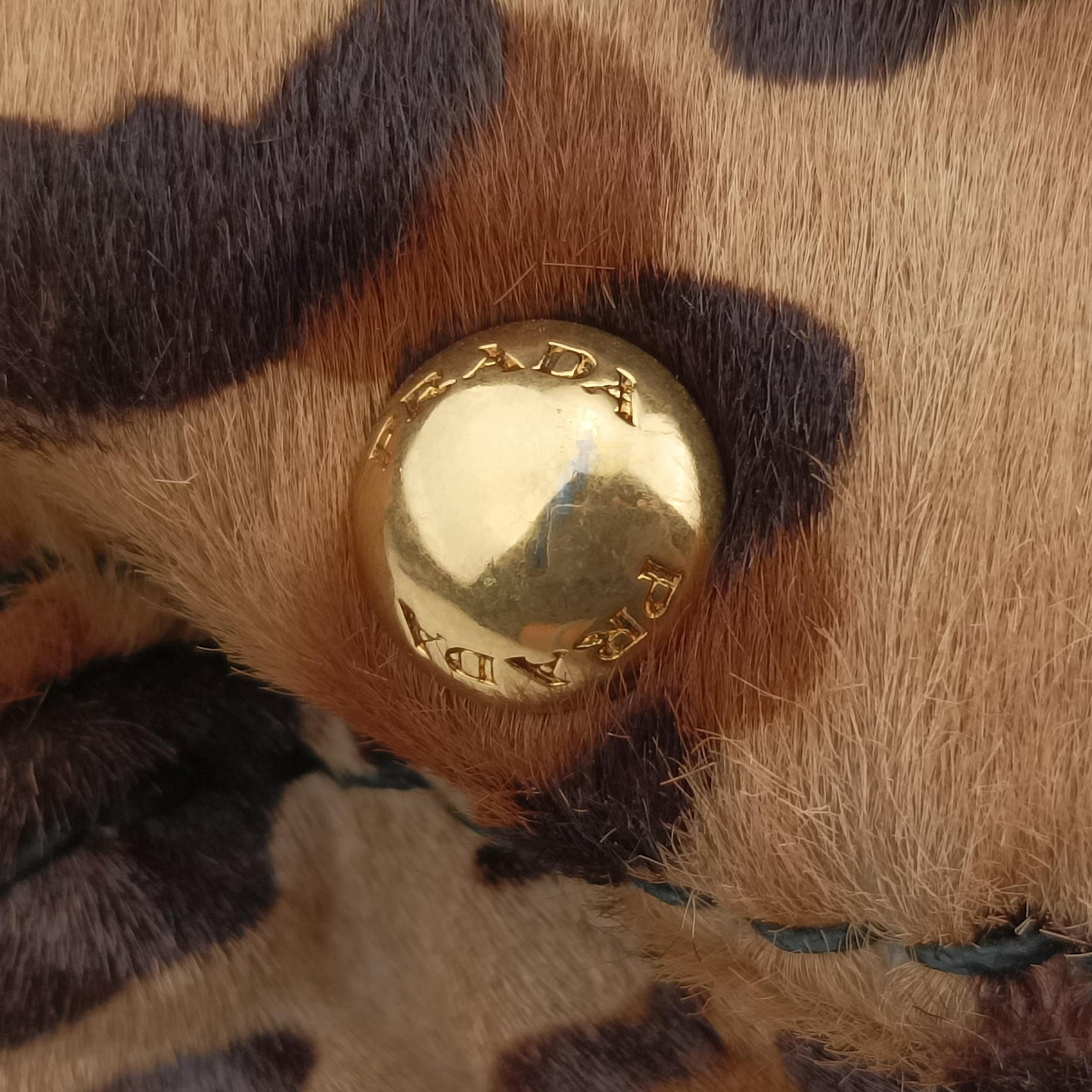 Leopard Print Brown×Multicolour ponyhair 123レオパード プリント ブラウン×マルチカラー ハラコ 123