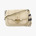 Snaffle Bit ivory Leather 263955 F8790590スナッフルビット アイボリー レザー 263955 F8790590