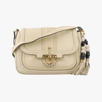 Snaffle Bit ivory Leather 263955 F8790590スナッフルビット アイボリー レザー 263955 F8790590
