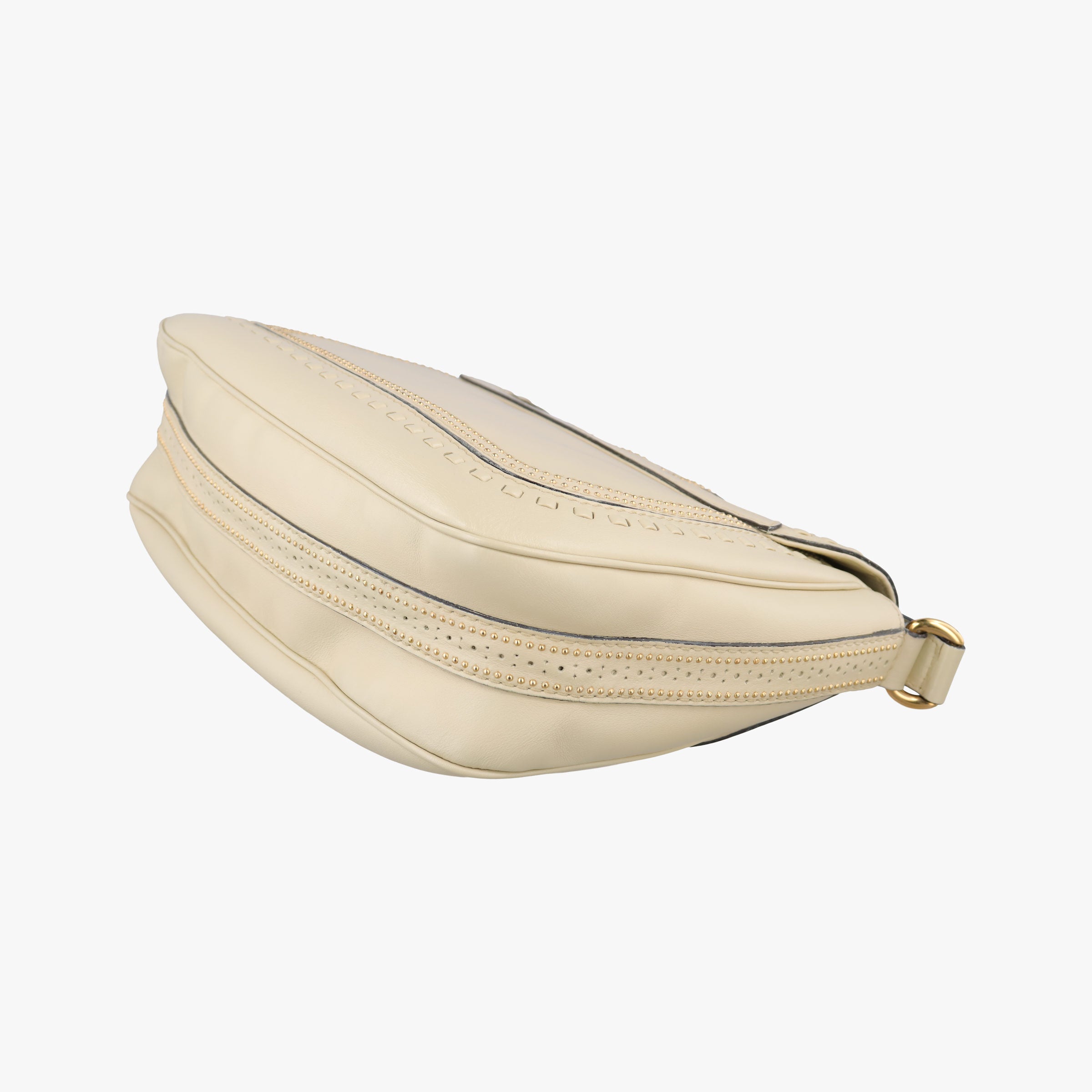 Snaffle Bit ivory Leather 263955 F8790590スナッフルビット アイボリー レザー 263955 F8790590