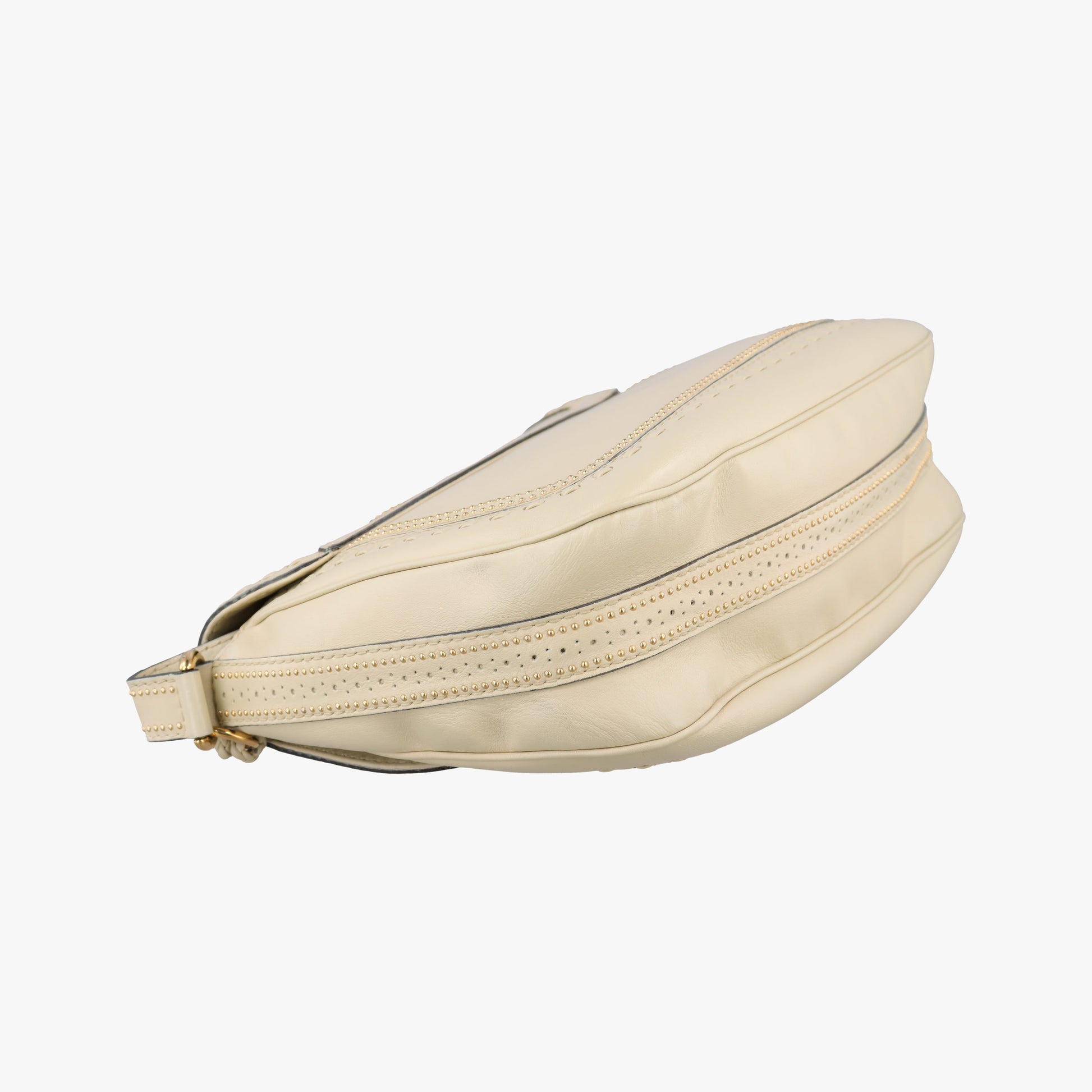 Snaffle Bit ivory Leather 263955 F8790590スナッフルビット アイボリー レザー 263955 F8790590