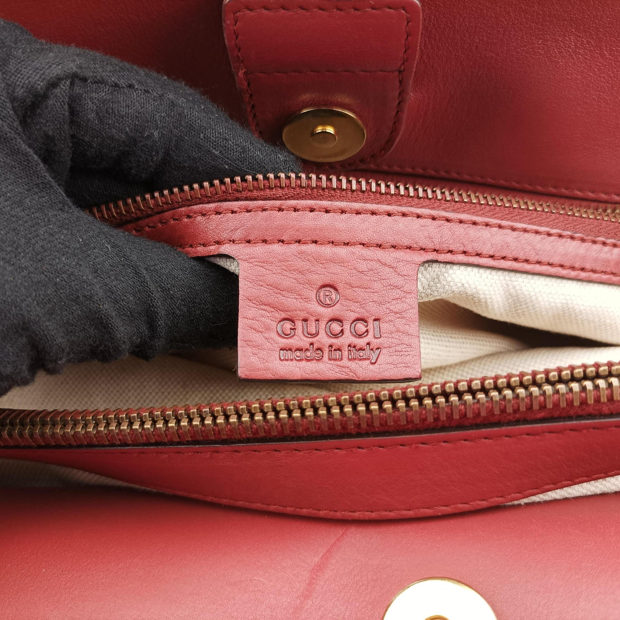 Smilla Tote Red Leather 269926 F9450839スミラ トート レッド レザー 269926 F9450839