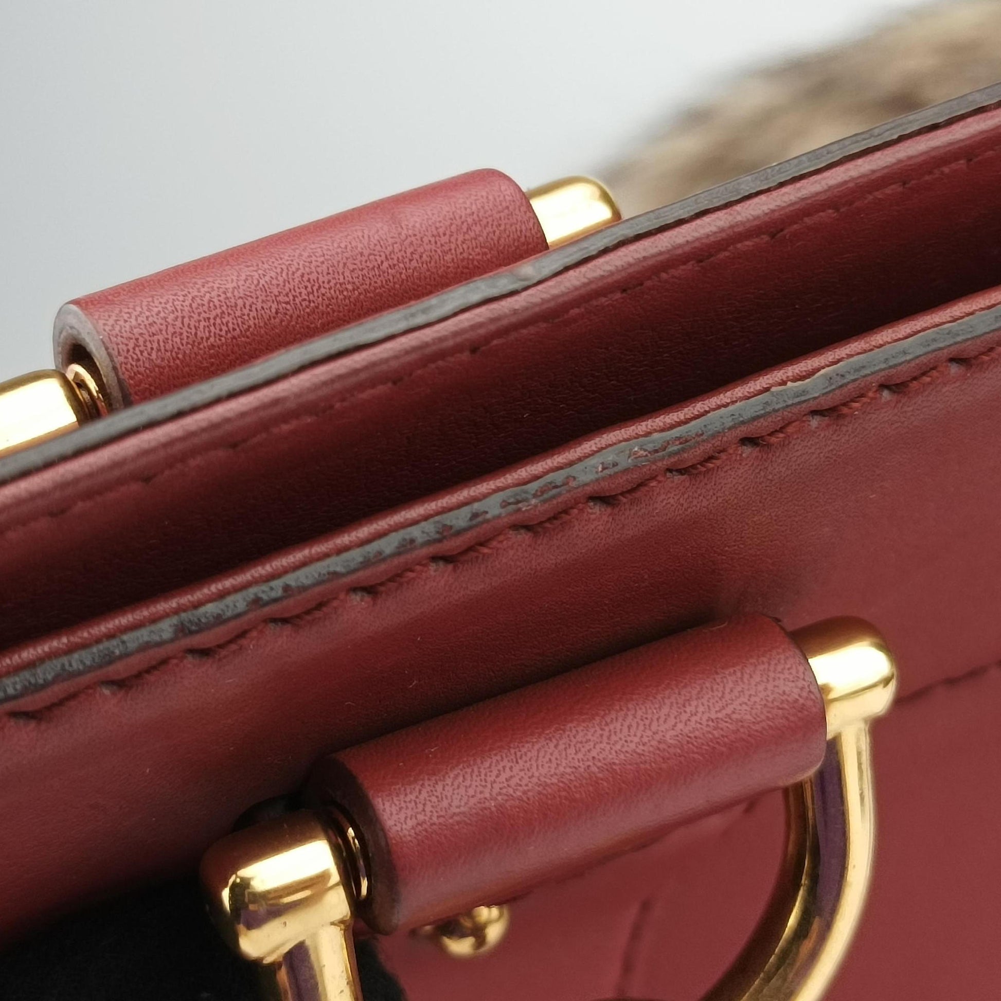 Smilla Tote Red Leather 269926 F9450839スミラ トート レッド レザー 269926 F9450839