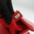 BOY CHANEL Red Leather A67086 21476168ボーイシャネル レッド レザー A67086 21476168