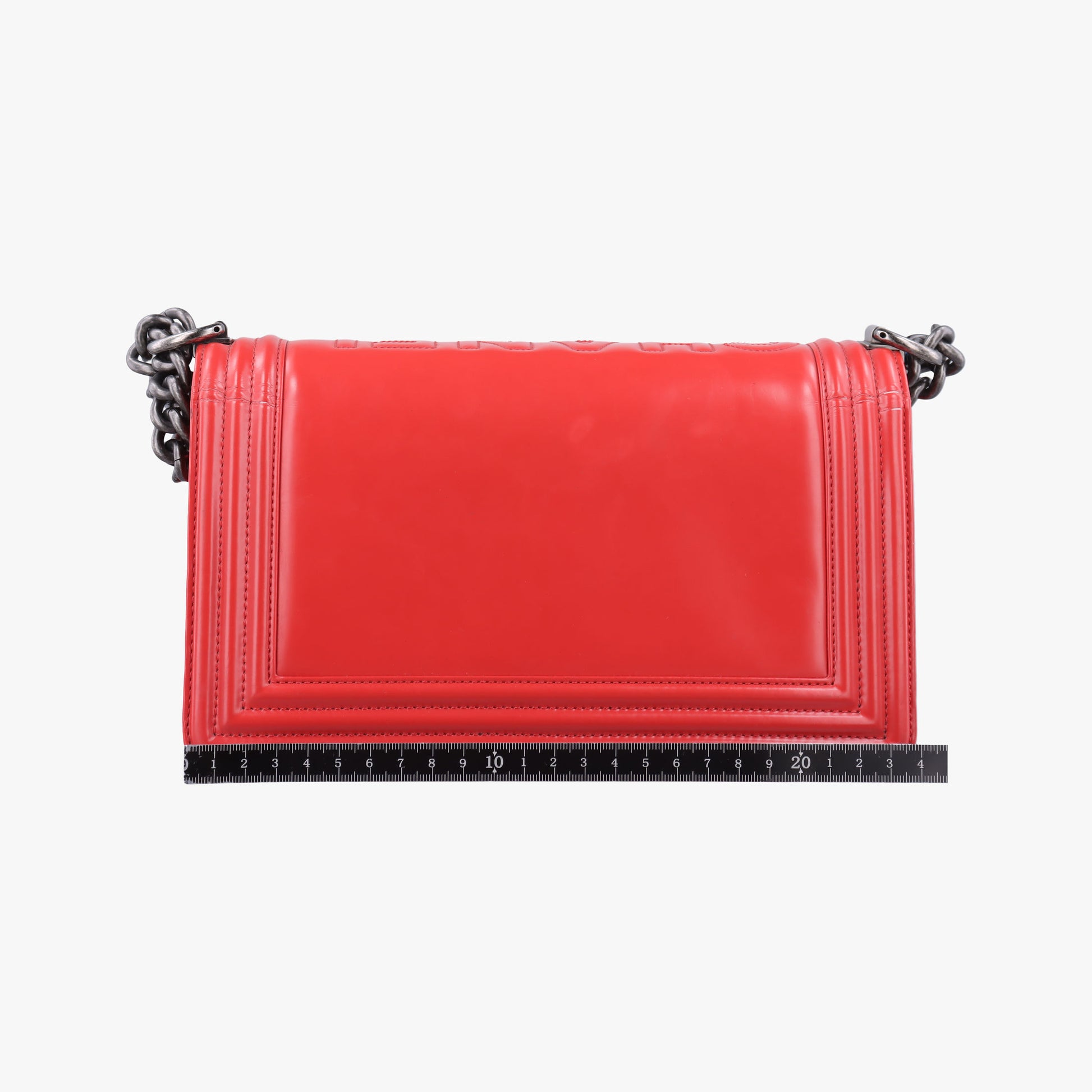BOY CHANEL Red Leather A67086 21476168ボーイシャネル レッド レザー A67086 21476168