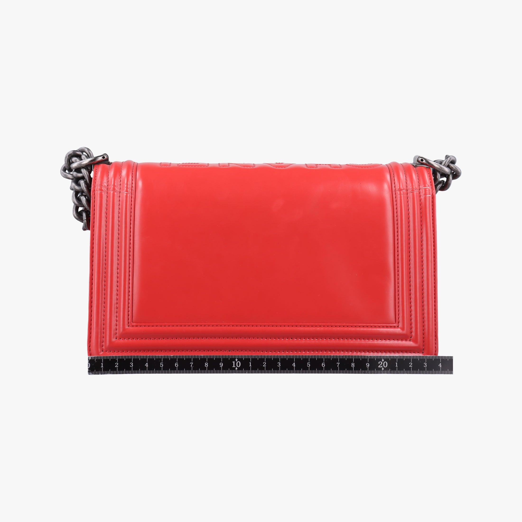 BOY CHANEL Red Leather A67086 21476168ボーイシャネル レッド レザー A67086 21476168