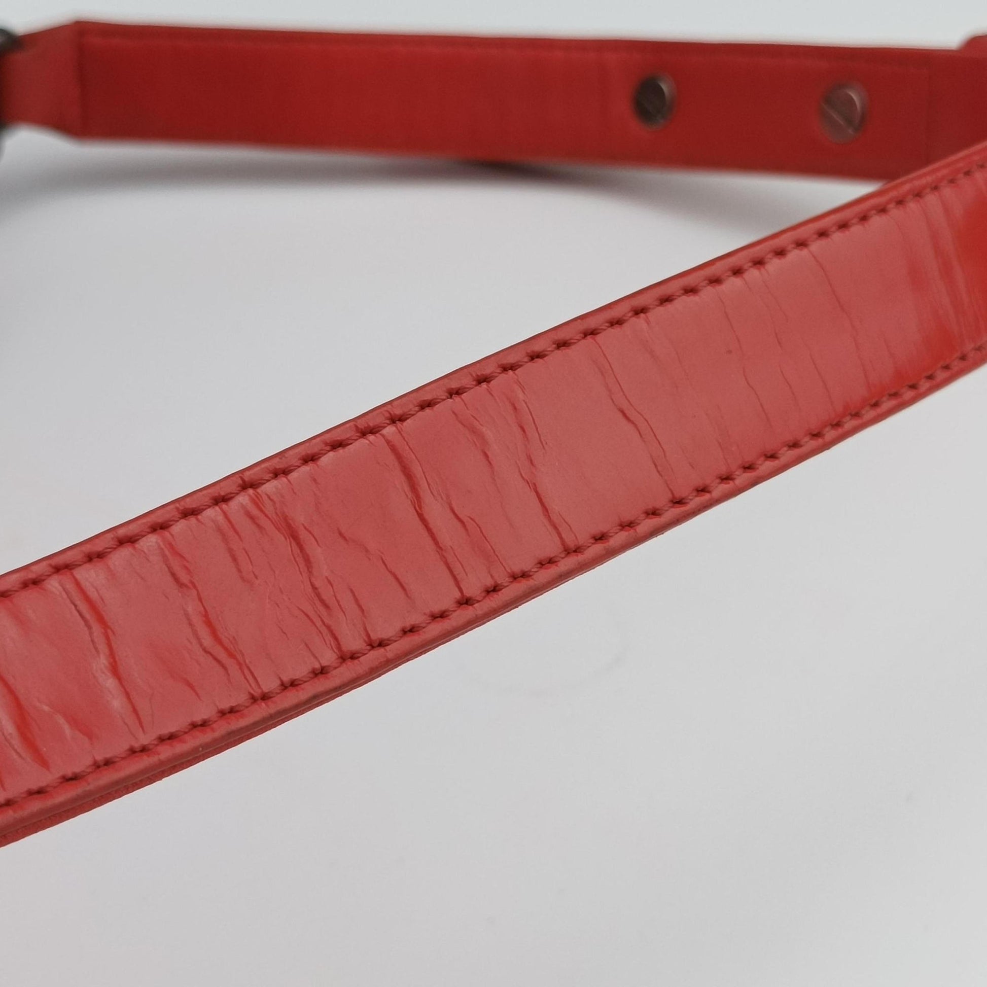 BOY CHANEL Red Leather A67086 21476168ボーイシャネル レッド レザー A67086 21476168