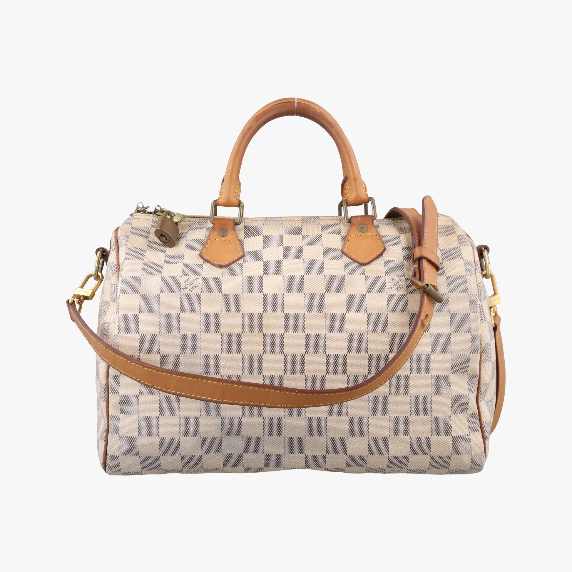Speedy30 Azur Damier Canvas N41533 Lot number unknownスピーディ30 アズール ダミエキャンバス N41533 製番不明