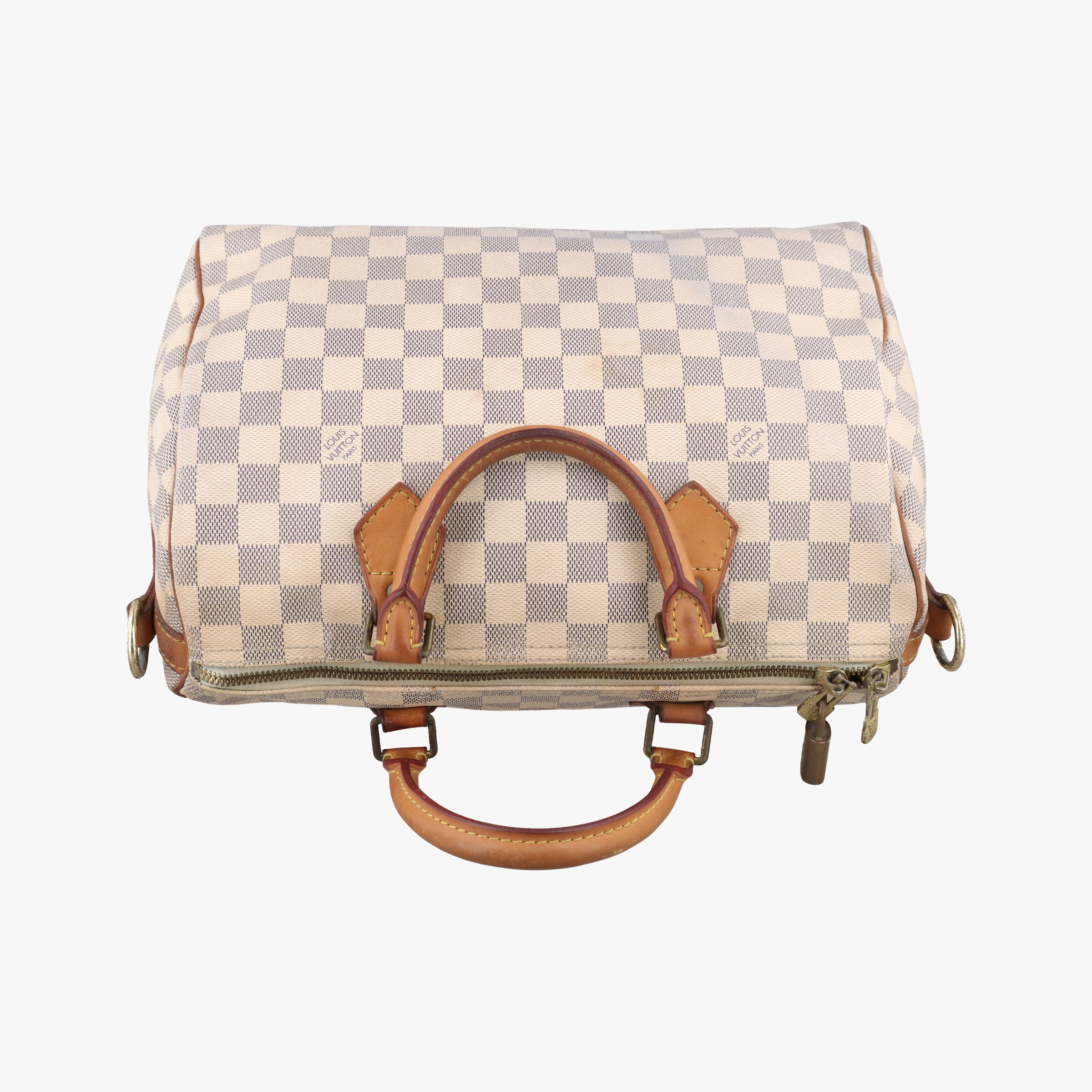 Speedy30 Azur Damier Canvas N41533 Lot number unknownスピーディ30 アズール ダミエキャンバス N41533 製番不明