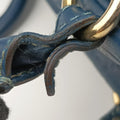 Horsebit Bamboo Wave Boston Blue Leather 159399 ホースビット バンブー ウェーブ ボストン ブルー レザー 159399 