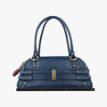 Horsebit Bamboo Wave Boston Blue Leather 159399 ホースビット バンブー ウェーブ ボストン ブルー レザー 159399 