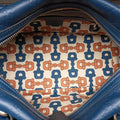 Horsebit Bamboo Wave Boston Blue Leather 159399 ホースビット バンブー ウェーブ ボストン ブルー レザー 159399 