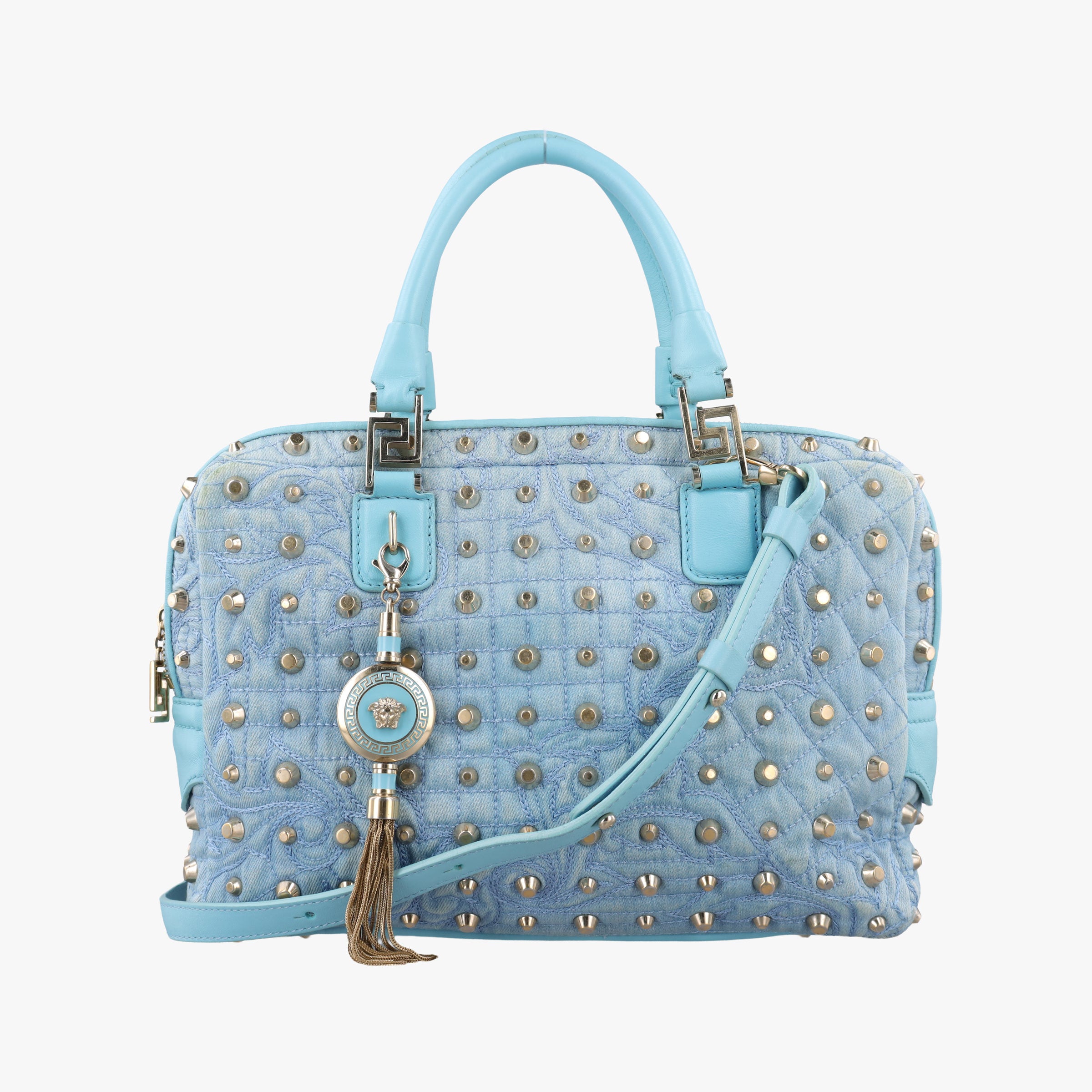 Vanitas Studded Blue denimxLeather ヴァニタス スタッズ ブルー デニムxレザー 