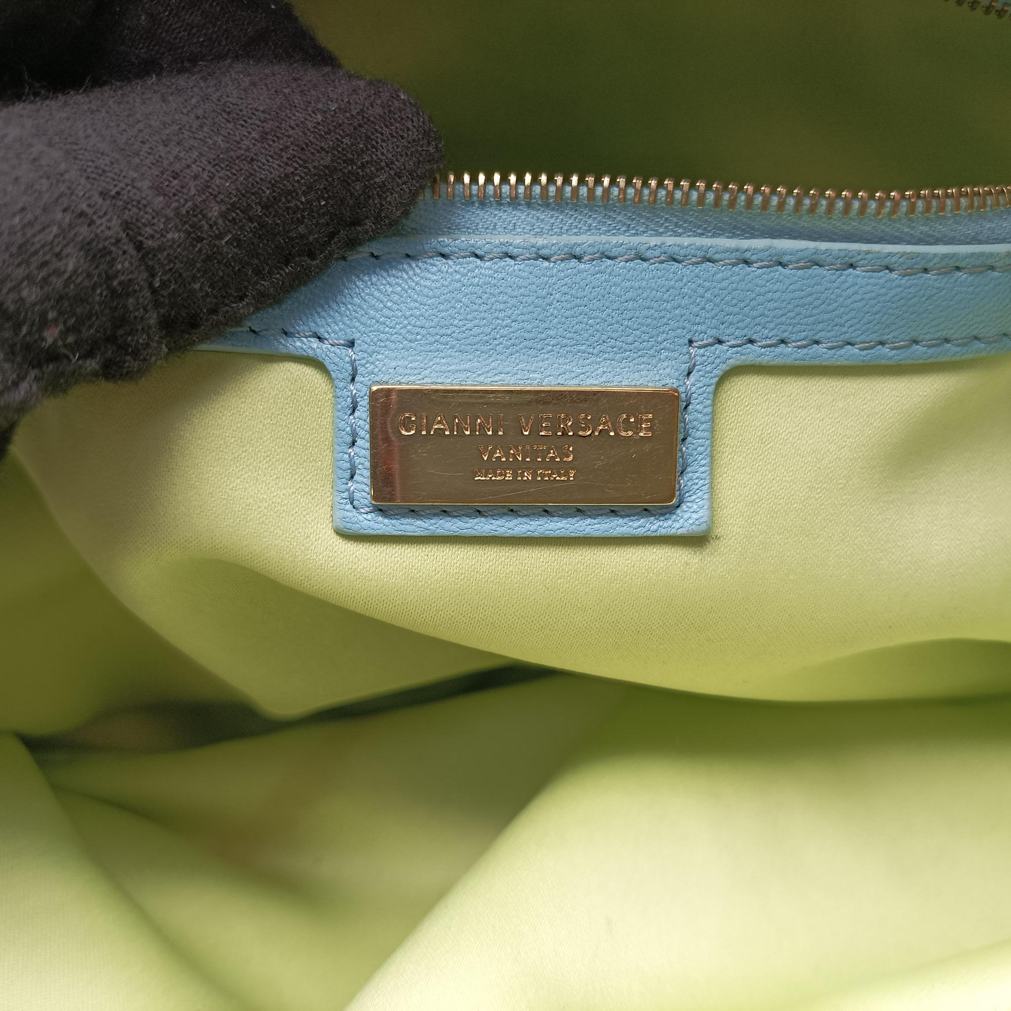 Vanitas Studded Blue denimxLeather ヴァニタス スタッズ ブルー デニムxレザー 