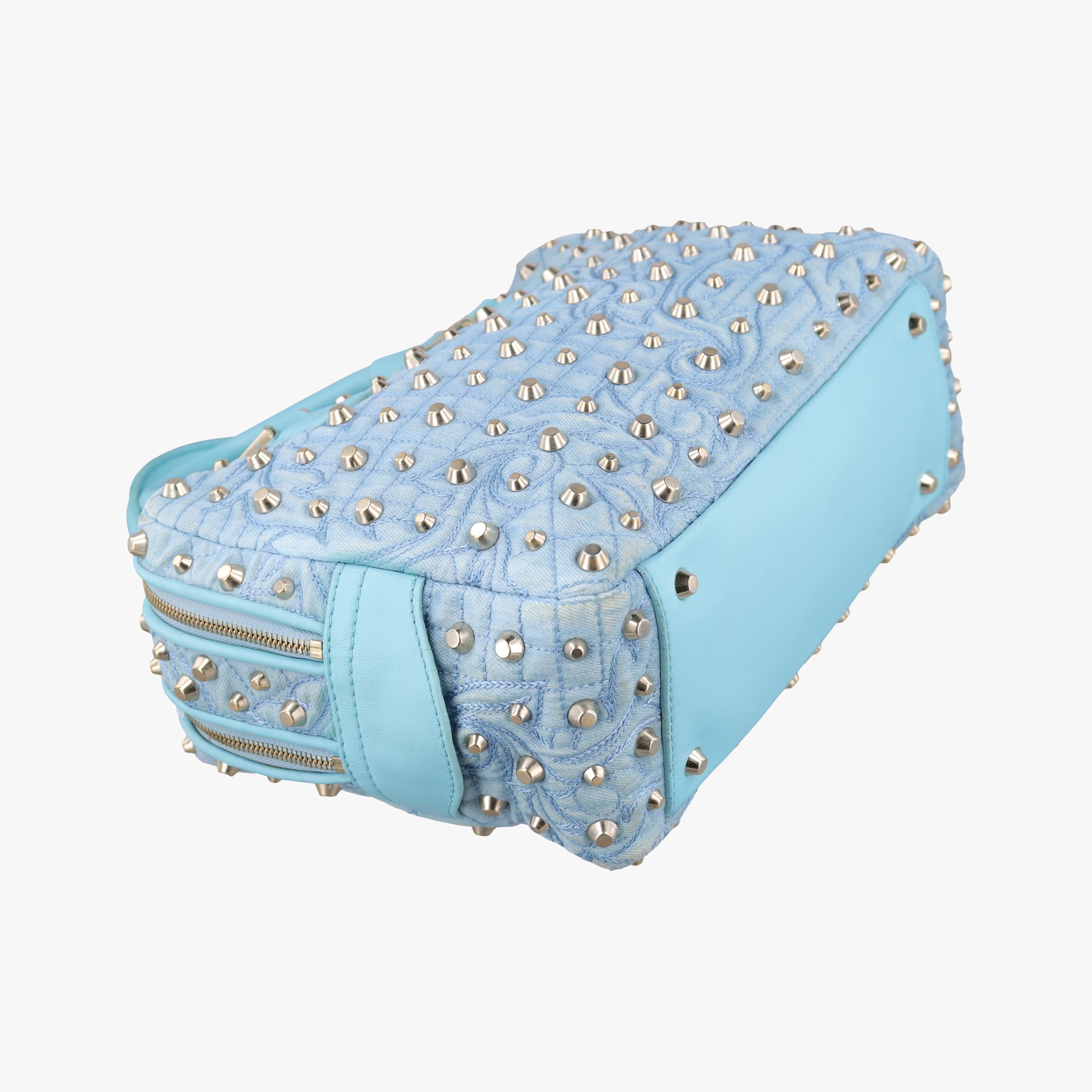 Vanitas Studded Blue denimxLeather ヴァニタス スタッズ ブルー デニムxレザー 