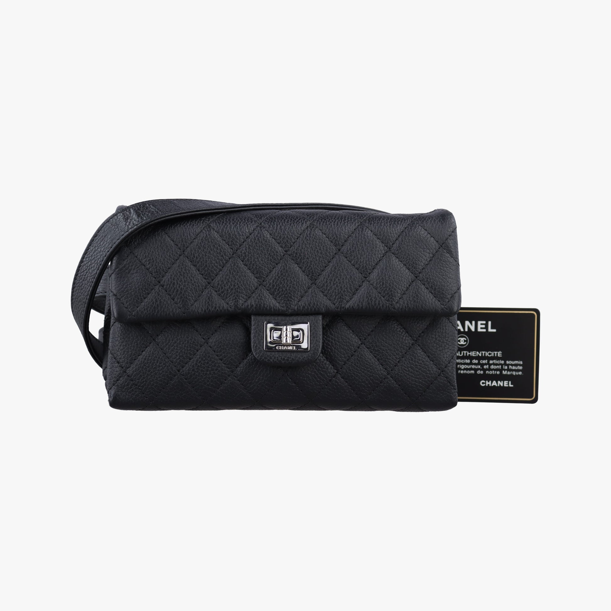 Matelasse 2.55 Black pebbled U48753 22657665マトラッセ 2.55 ブラック ピグスキン U48753 22657665