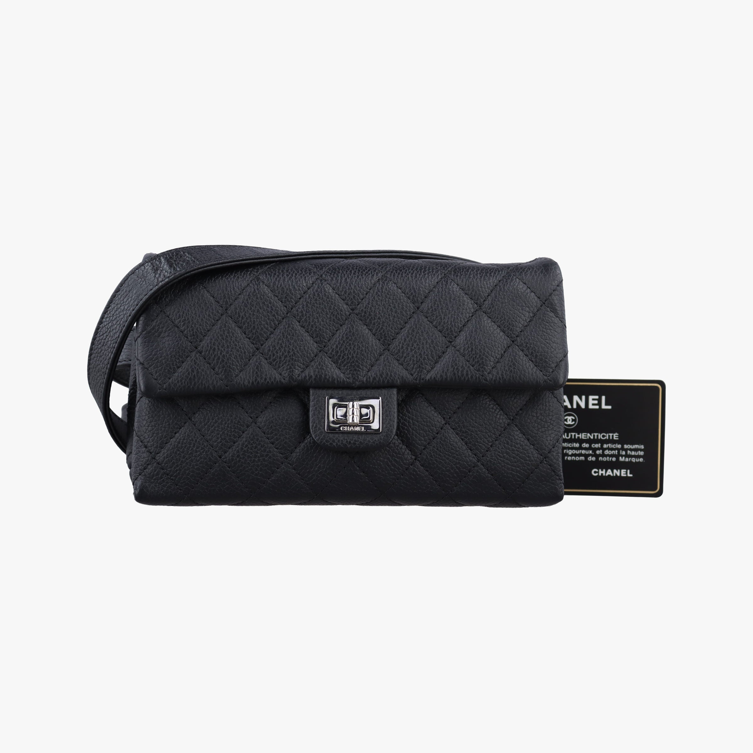 Matelasse 2.55 Black pebbled U48753 22657665マトラッセ 2.55 ブラック ピグスキン U48753 22657665