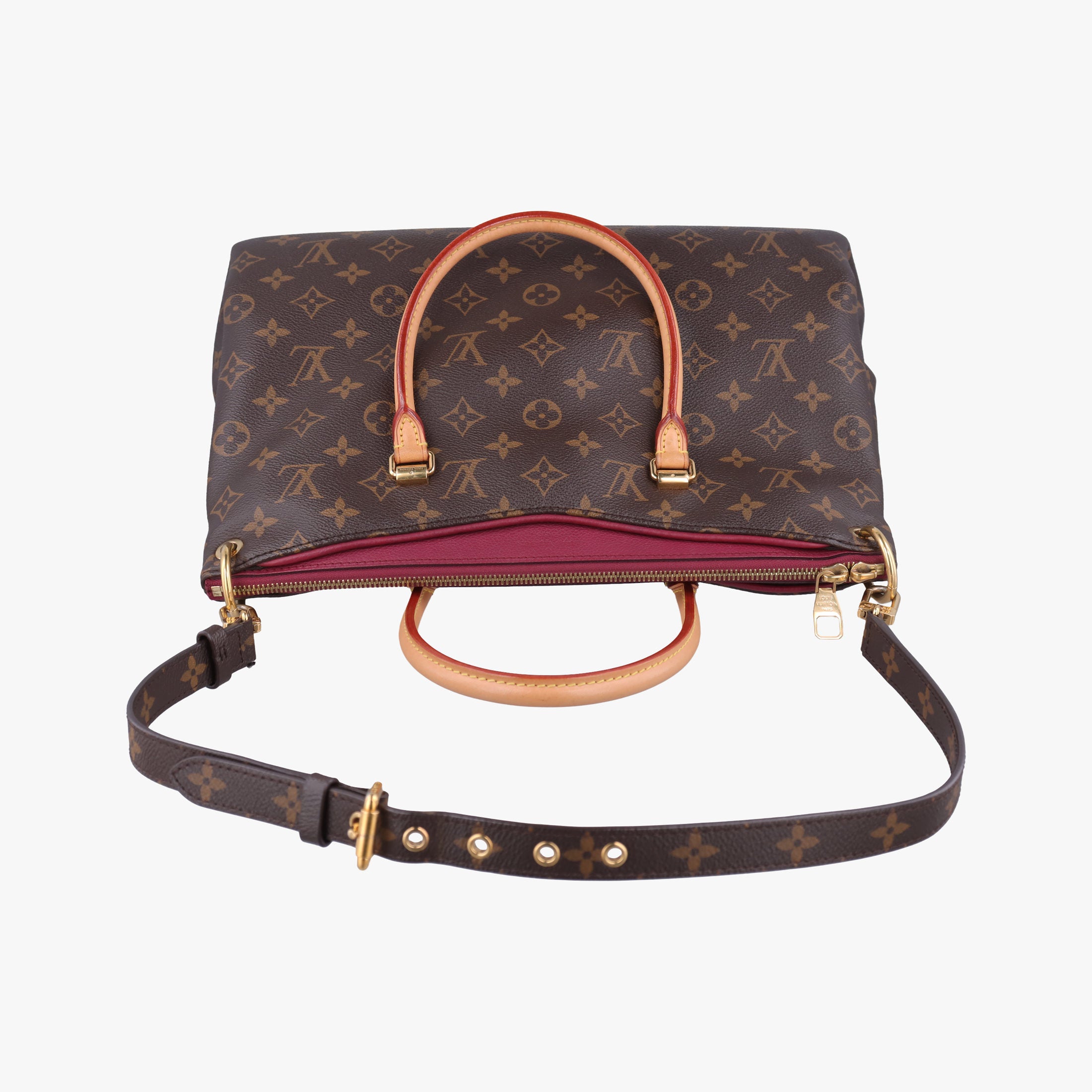 PALLAS brown×CERISE Monogram Canvas×calf leather M41175 SN3143パラス モノグラム/ブラウン×スリーズ モノグラムキャンバス×カーフレザー M41175 SN3143
