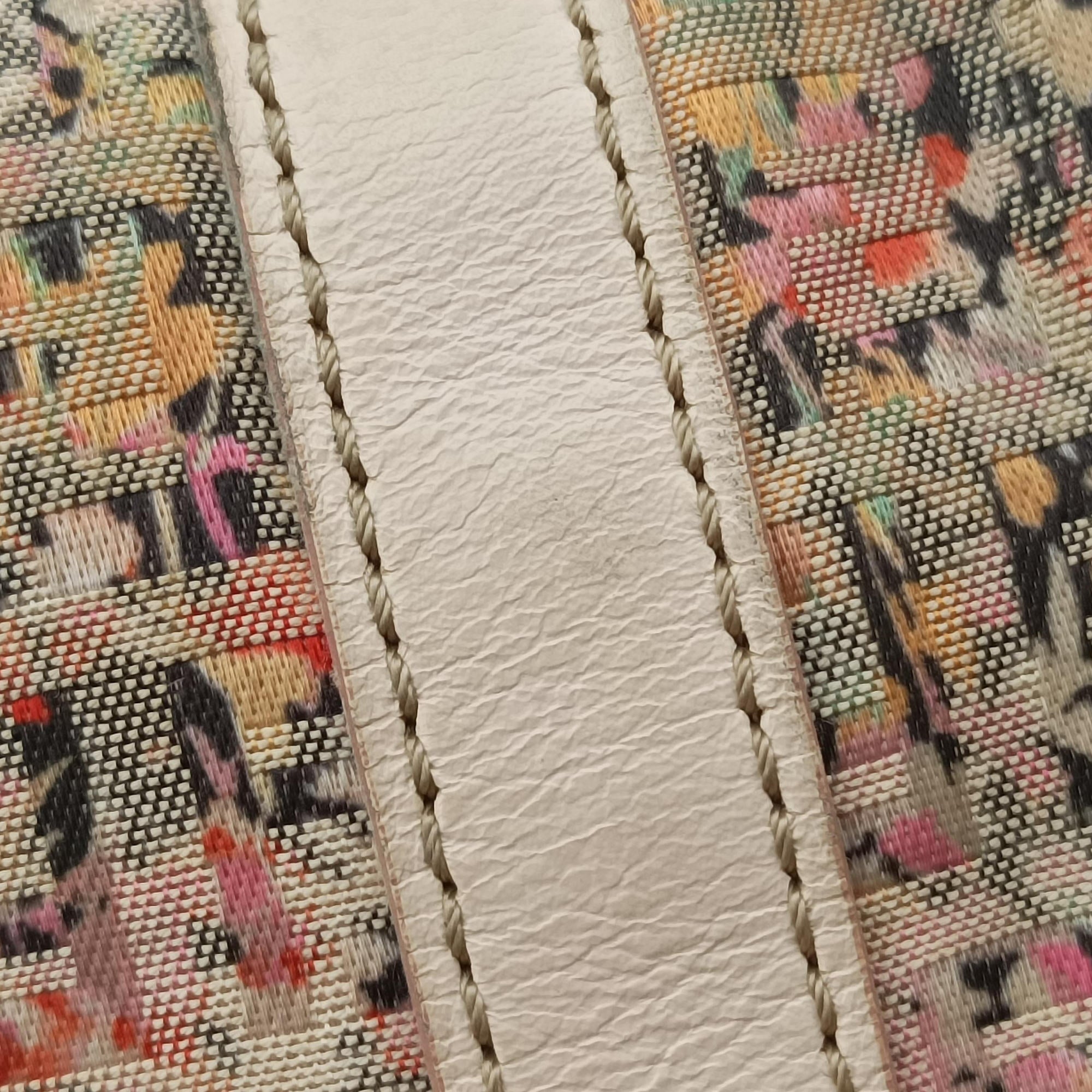 Zucchino pattern pink×Multicolour canvas 8BH215 8BH215-FCF 118-2550ズッキーノ柄 ピンク×マルチカラー キャンバス 8BH215 8BH215-FCF 118-2550