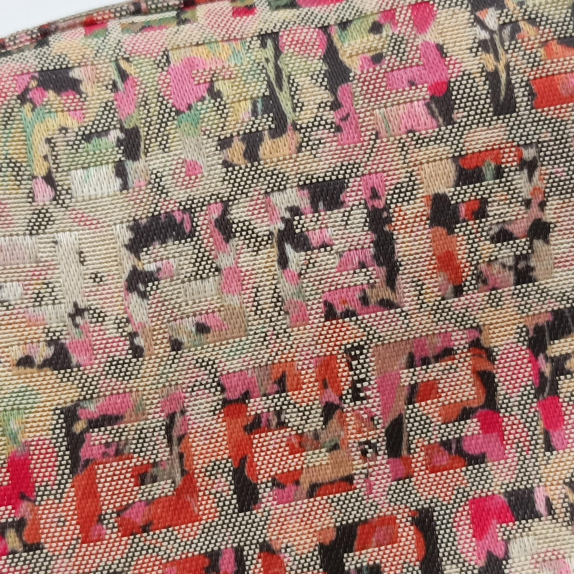 Zucchino pattern pink×Multicolour canvas 8BH215 8BH215-FCF 118-2550ズッキーノ柄 ピンク×マルチカラー キャンバス 8BH215 8BH215-FCF 118-2550