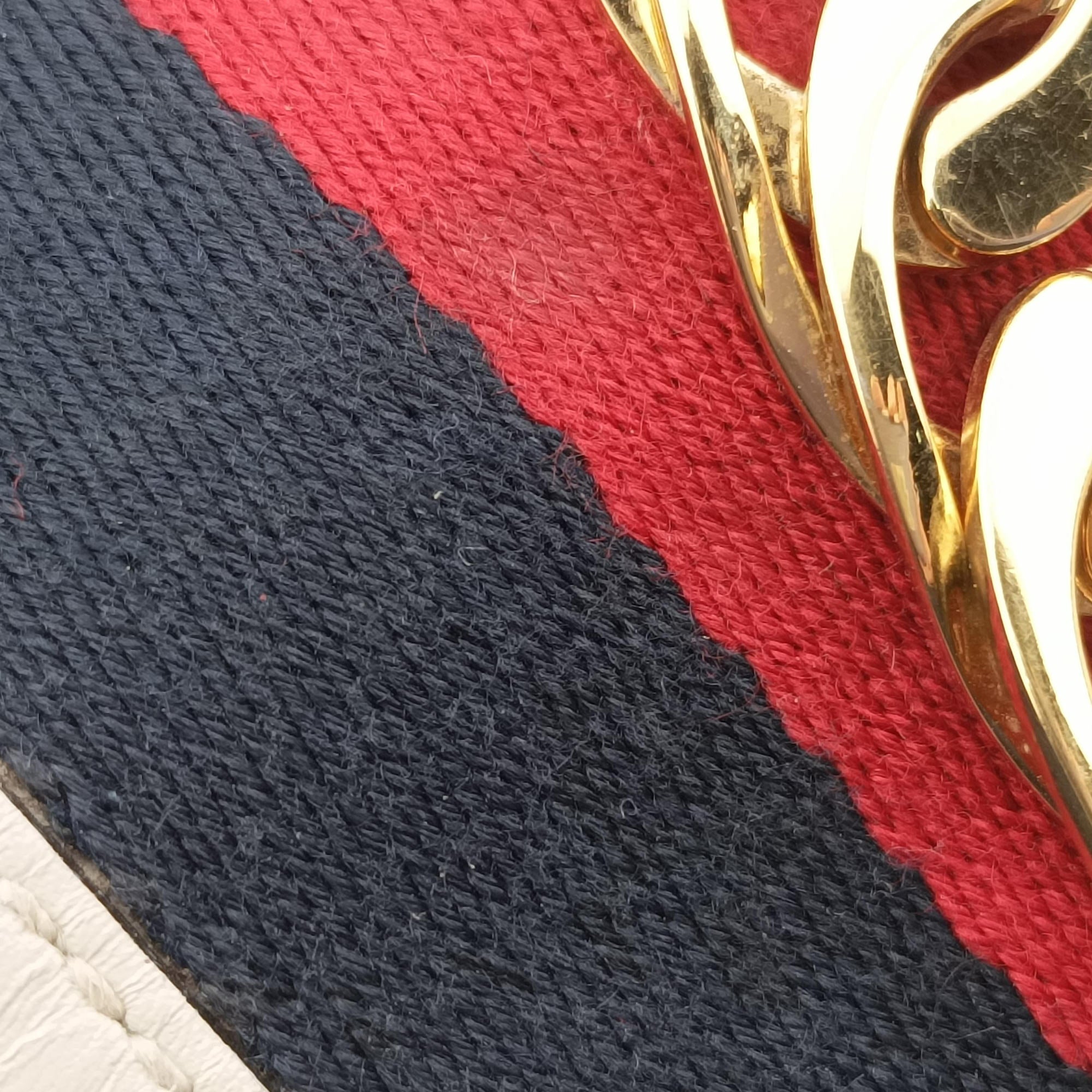 Sylvie Ivory×navy×red Leather 431666 E021868170シルヴィ アイボリー×ネイビー×レッド レザー 431666 E021868170