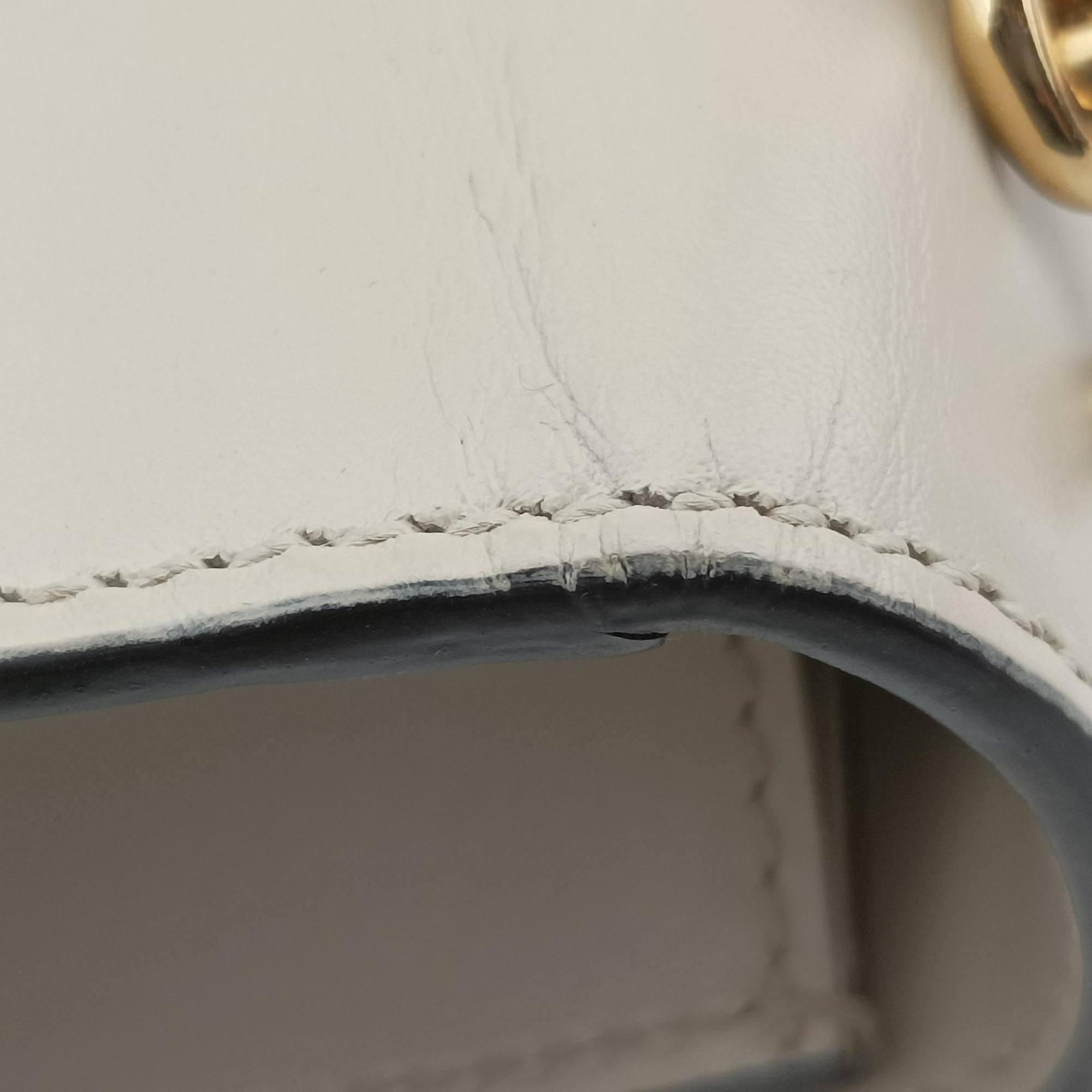 Sylvie Ivory×navy×red Leather 431666 E021868170シルヴィ アイボリー×ネイビー×レッド レザー 431666 E021868170