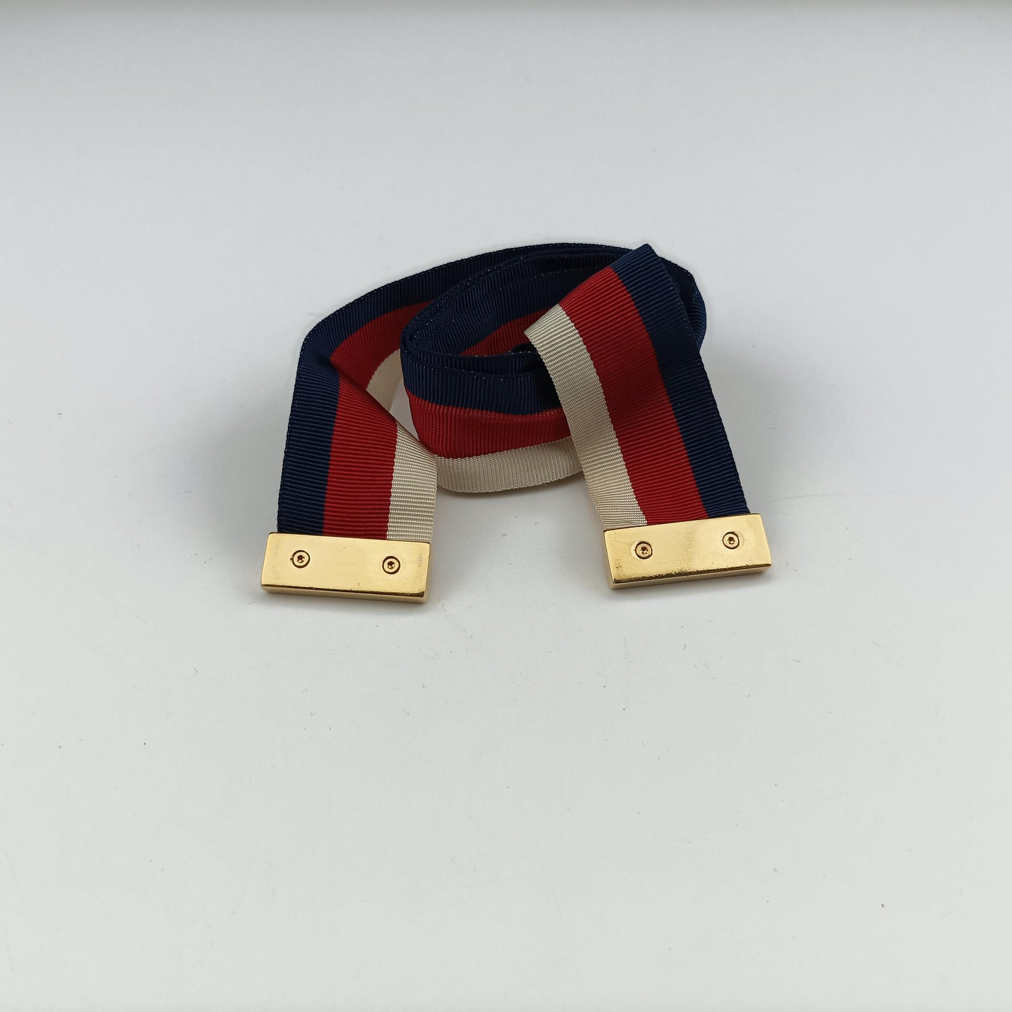 Sylvie Ivory×navy×red Leather 431666 E021868170シルヴィ アイボリー×ネイビー×レッド レザー 431666 E021868170