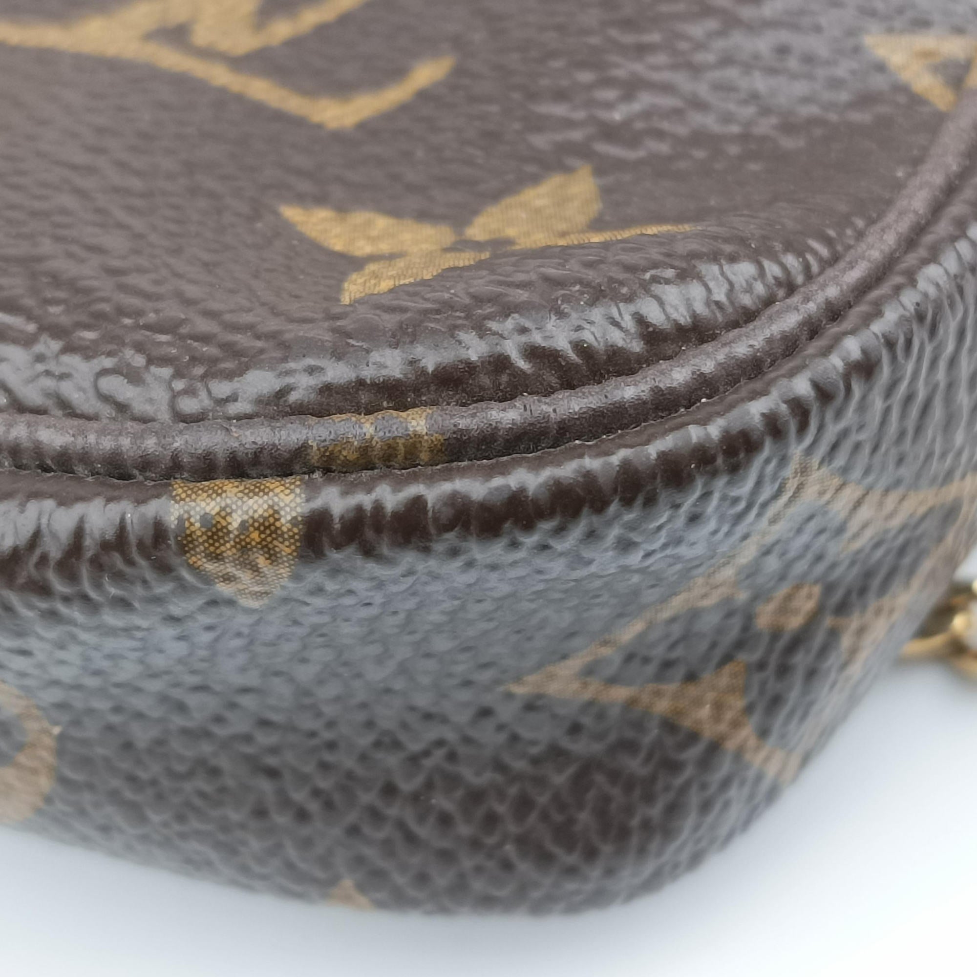 T&B Mini Pochette Accessoires Brown Monogram Canvas M60153 FL1037ミニポシェットアクセソワールT&B モノグラム/ブラウン モノグラムキャンバス M60153 FL1037
