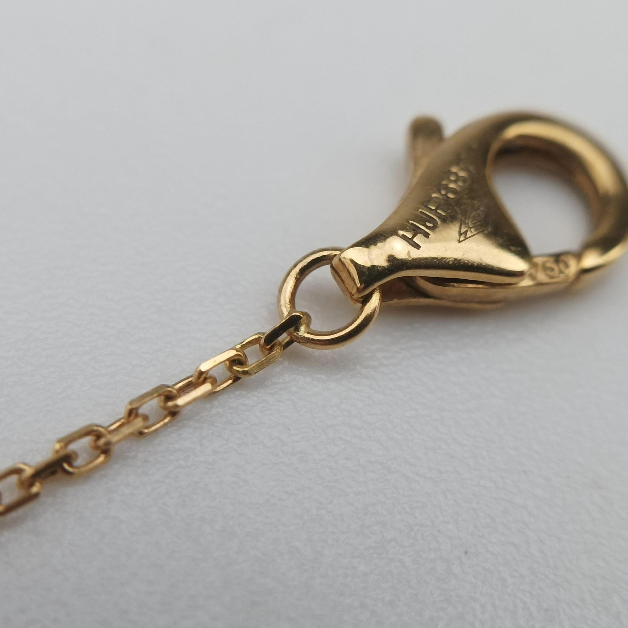 Amulette de Cartier Golden×White AU750 B3047100 HJP687アミュレット ドゥ カルティエ ゴールド×ホワイト AU750 B3047100 HJP687