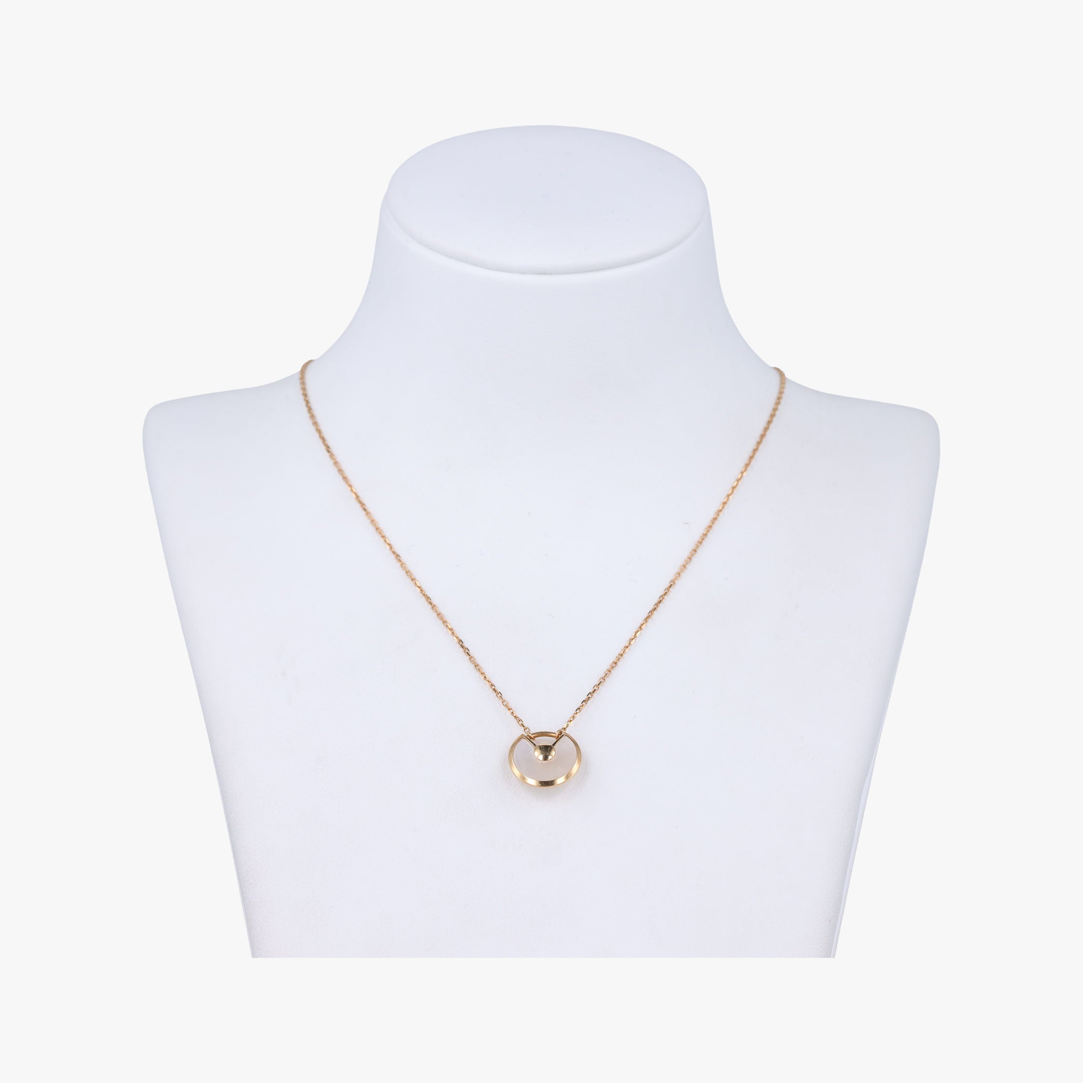Amulette de Cartier Golden×White AU750 B3047100 HJP687アミュレット ドゥ カルティエ ゴールド×ホワイト AU750 B3047100 HJP687