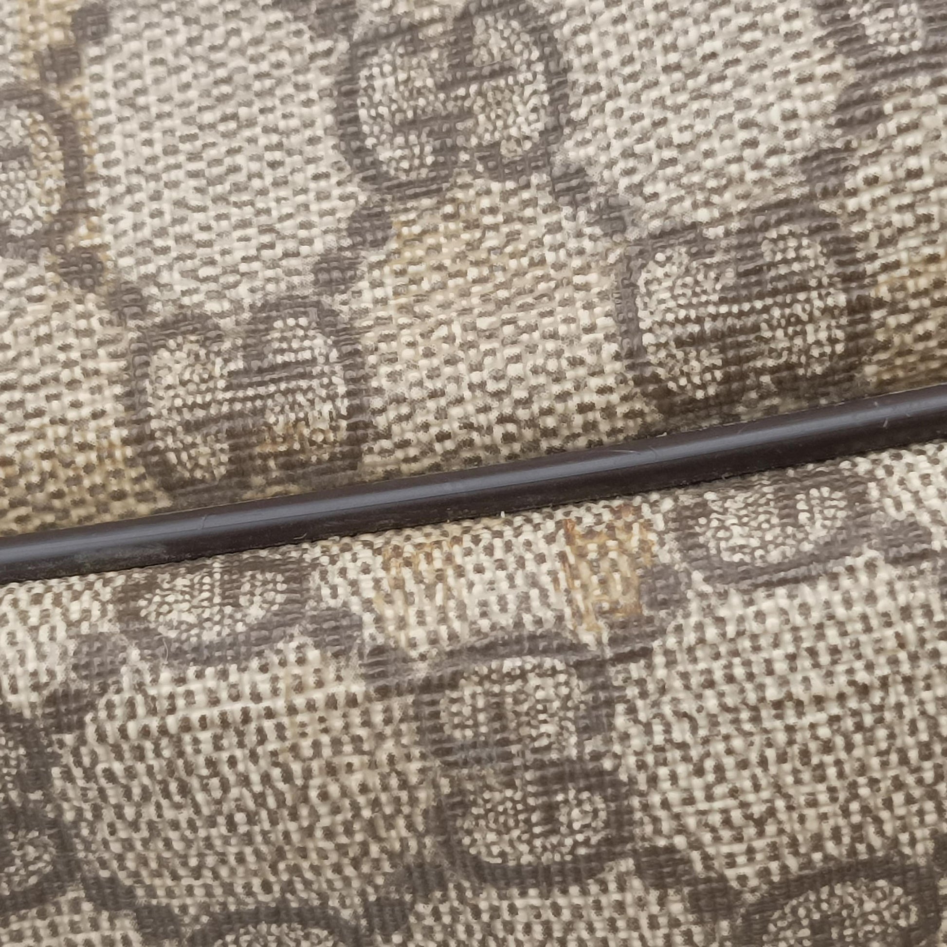 Business Brown × Beige PVC coated canvas 289892 F012525667ビジネス ブラウン × ベージュ PVCコーティングキャンバス 289892 F012525667