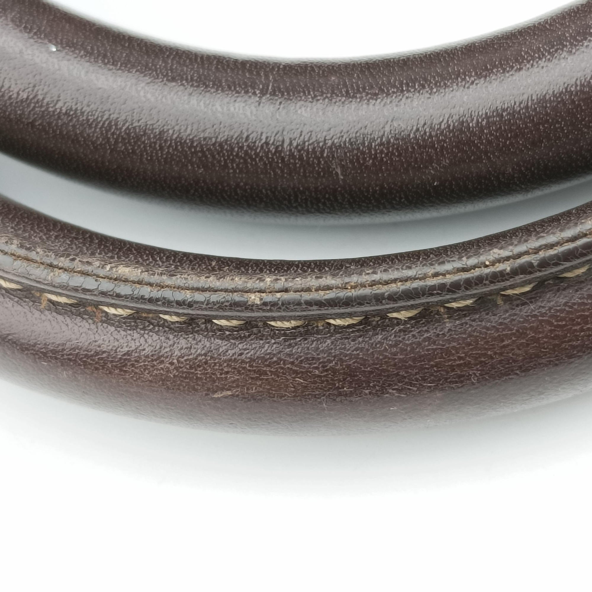 Business Brown × Beige PVC coated canvas 289892 F012525667ビジネス ブラウン × ベージュ PVCコーティングキャンバス 289892 F012525667