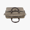 Business Brown × Beige PVC coated canvas 289892 F012525667ビジネス ブラウン × ベージュ PVCコーティングキャンバス 289892 F012525667