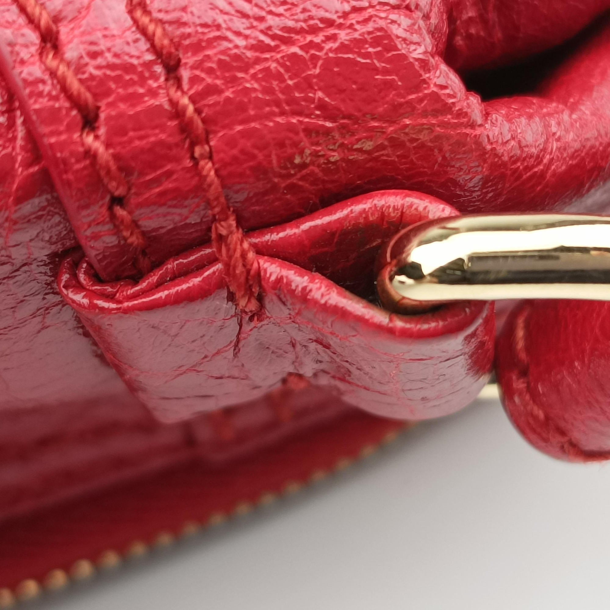 Blanket Square Red Arena Lambskin  466541 466541.6313.B.002123ブランケット スクエアS レッド アリーナ レザー 466541 466541.6313.B.002123