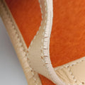 Jackie Orange × Beige ponyhair×Leather 001.37 ジャッキー オレンジ × ベージュ ハラコ×レザー 001.37 