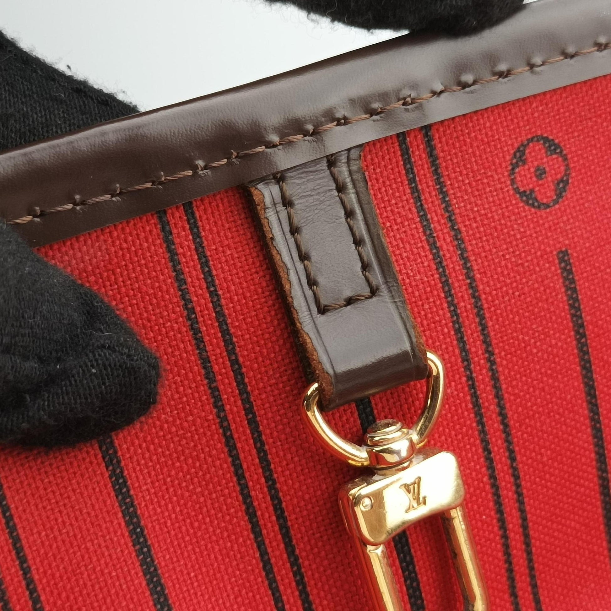 NEVERFULL GM EBENE Damier Canvas N51106 FL0131ネヴァーフルGM エベヌ ダミエキャンバス N51106 FL0131