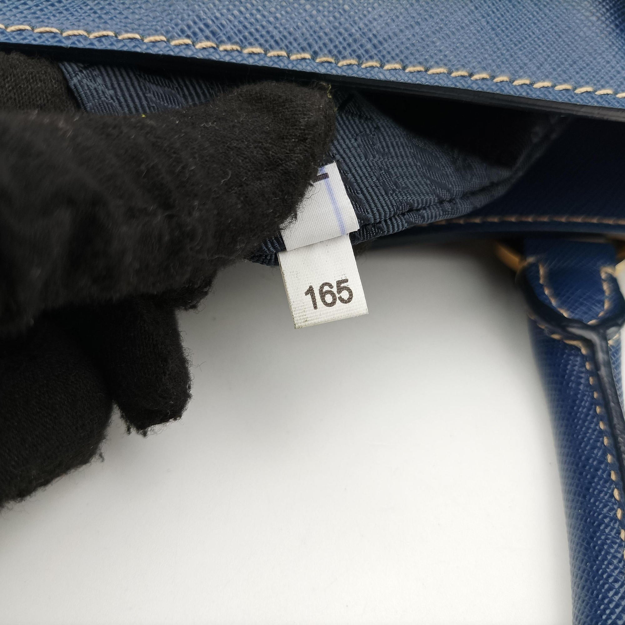 Galleria Blue×Navy SAFFIANO Leather BN2608 7/A 165ガレリア ブルー×ネイビー サフィアーノレザー BN2608 7/A 165