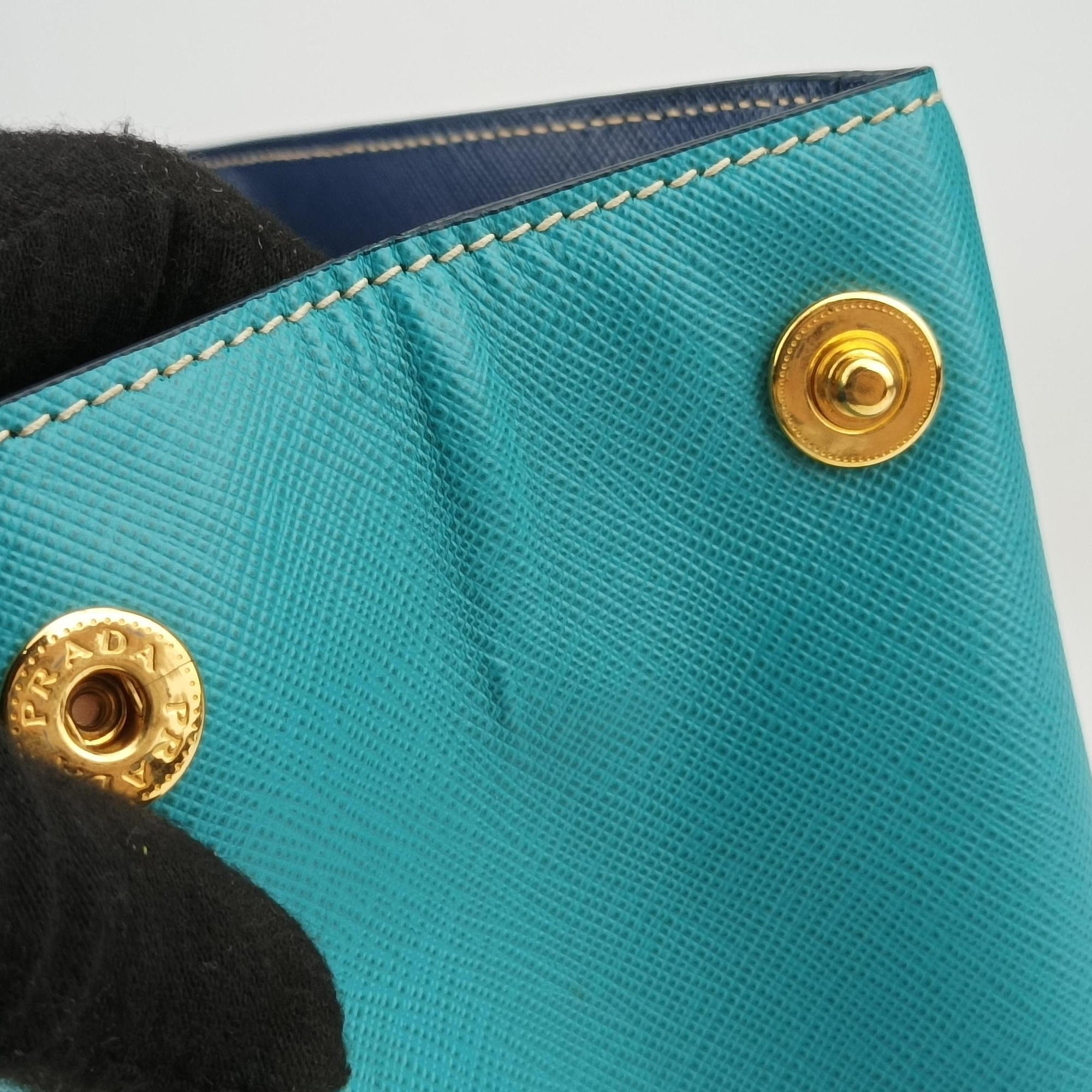 Galleria Blue×Navy SAFFIANO Leather BN2608 7/A 165ガレリア ブルー×ネイビー サフィアーノレザー BN2608 7/A 165