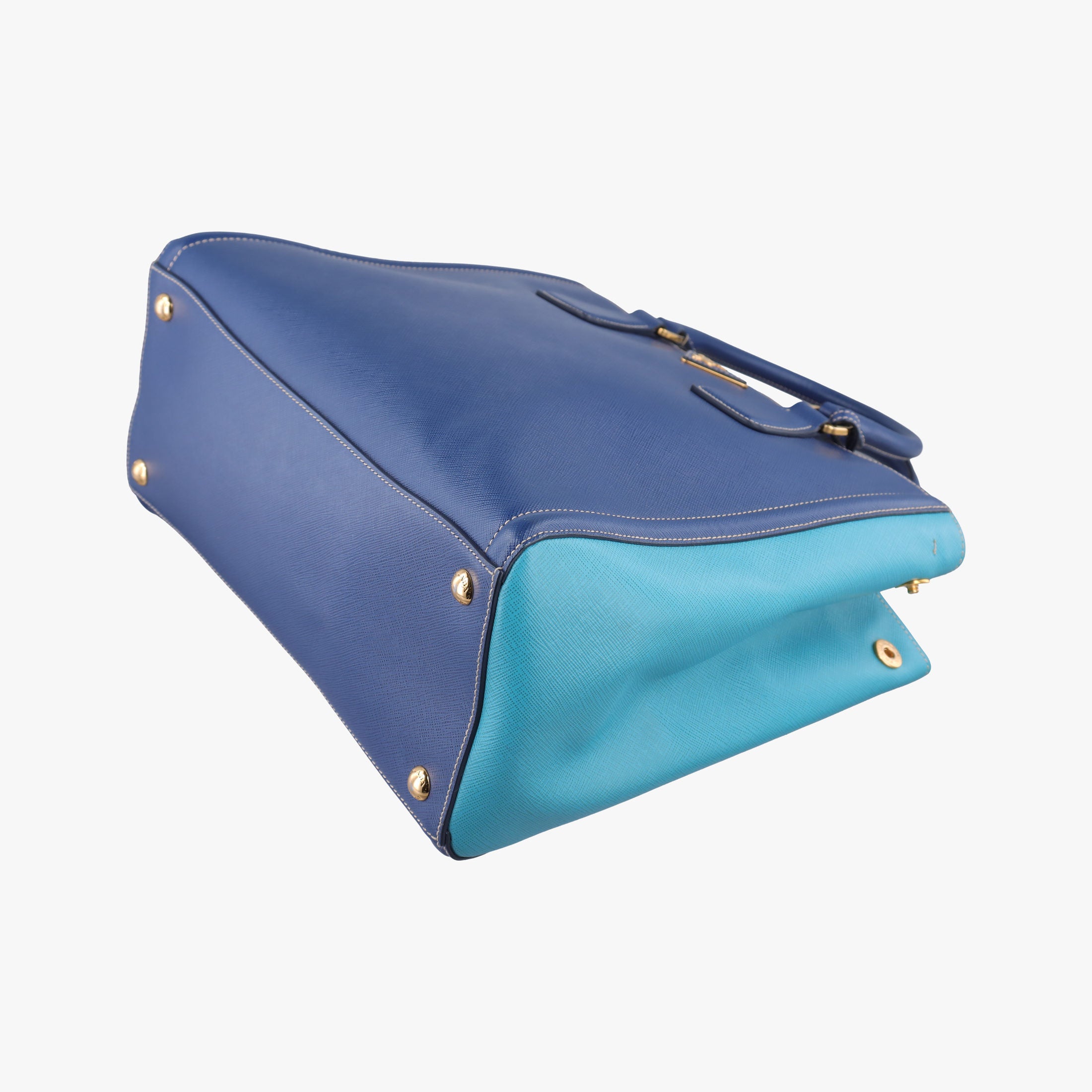 Galleria Blue×Navy SAFFIANO Leather BN2608 7/A 165ガレリア ブルー×ネイビー サフィアーノレザー BN2608 7/A 165