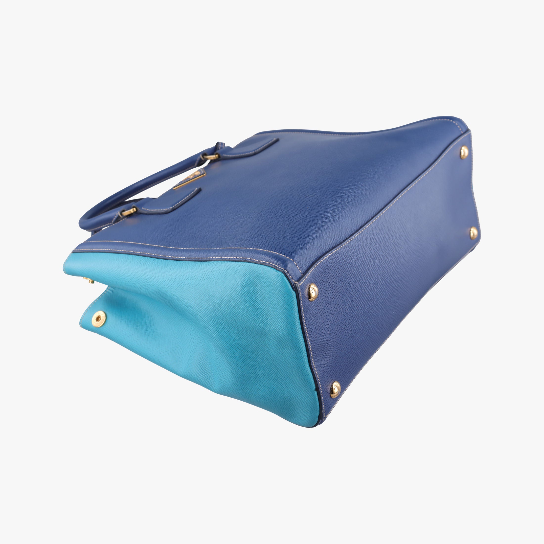 Galleria Blue×Navy SAFFIANO Leather BN2608 7/A 165ガレリア ブルー×ネイビー サフィアーノレザー BN2608 7/A 165
