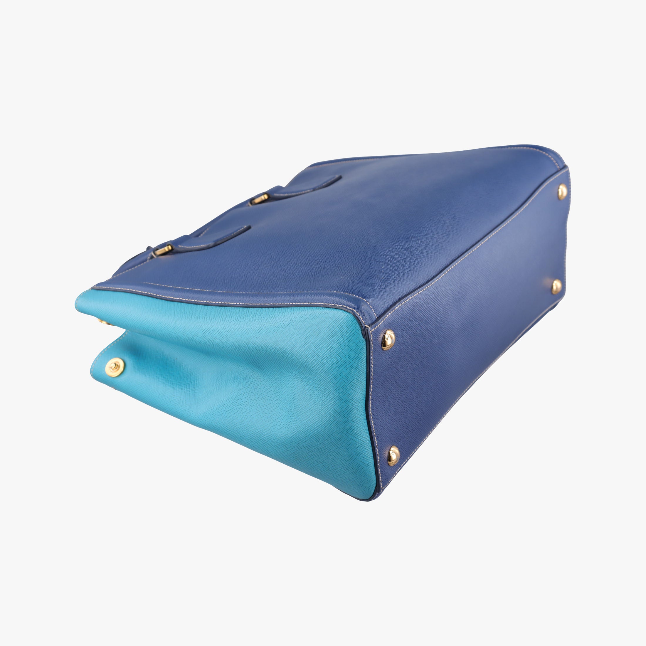 Galleria Blue×Navy SAFFIANO Leather BN2608 7/A 165ガレリア ブルー×ネイビー サフィアーノレザー BN2608 7/A 165