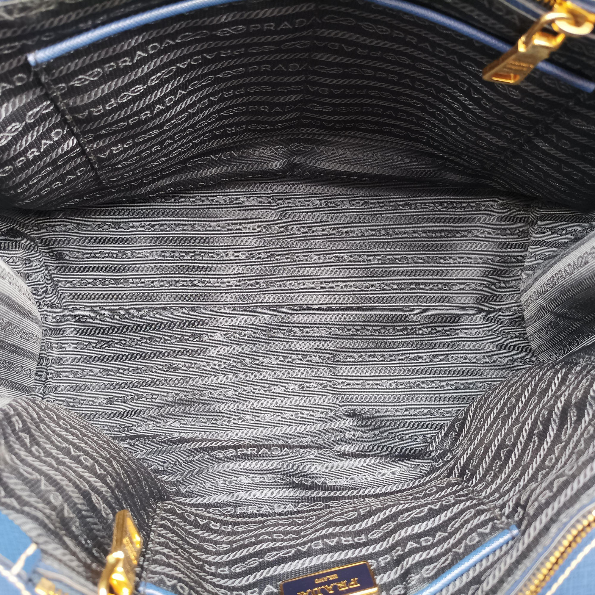 Galleria Blue×Navy SAFFIANO Leather BN2608 7/A 165ガレリア ブルー×ネイビー サフィアーノレザー BN2608 7/A 165