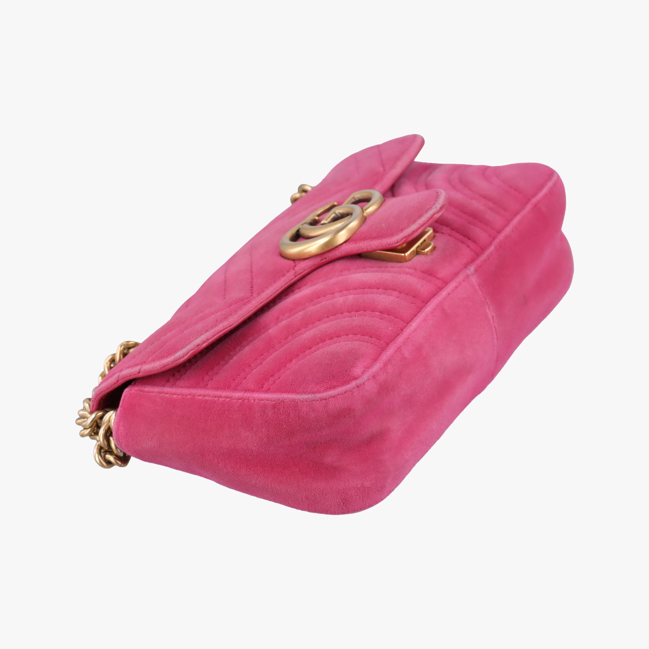 GG Marmont Pink velour 446744 A021967262GGマーモント ピンク ベロア 446744 A021967262